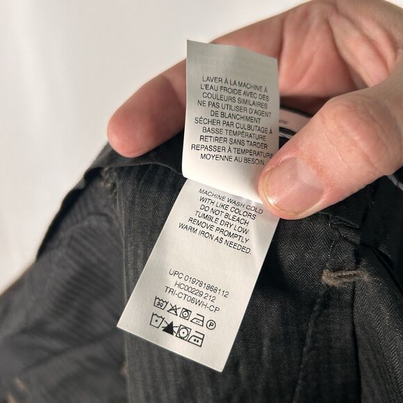 New Haggar Corduroy Pants Men's 38x32 Brown 212 Comfort Waist Classic Fit - Picture 10 of 10